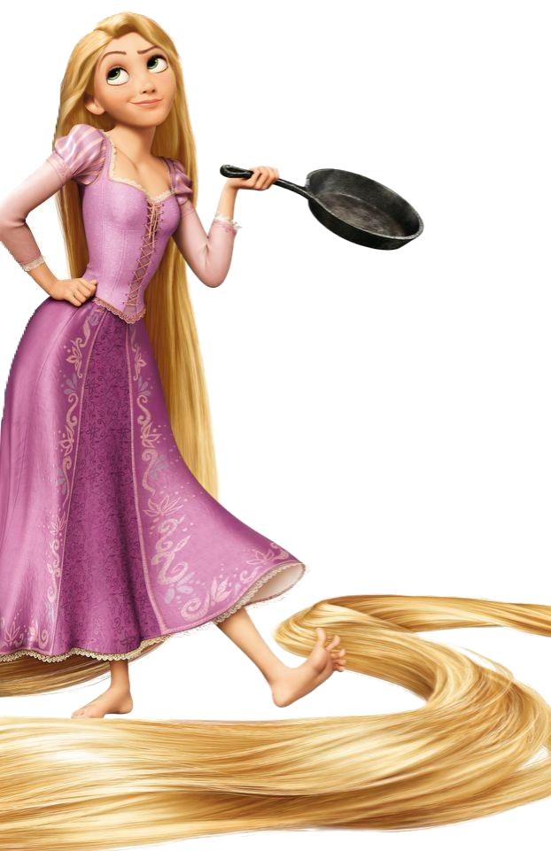 Ilustração de Rapunzel